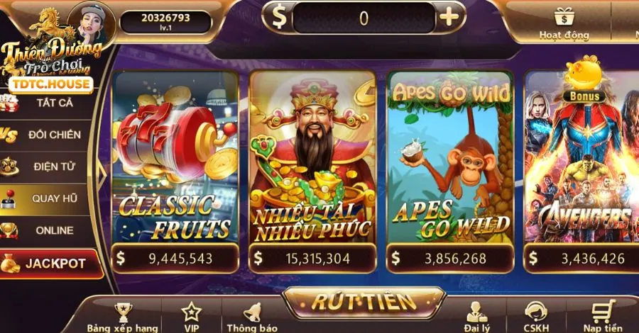 Hình ảnh trò chơi slot tại Kubet777